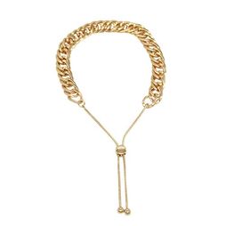 Fabienne Knitted Chain Slider Bracelet